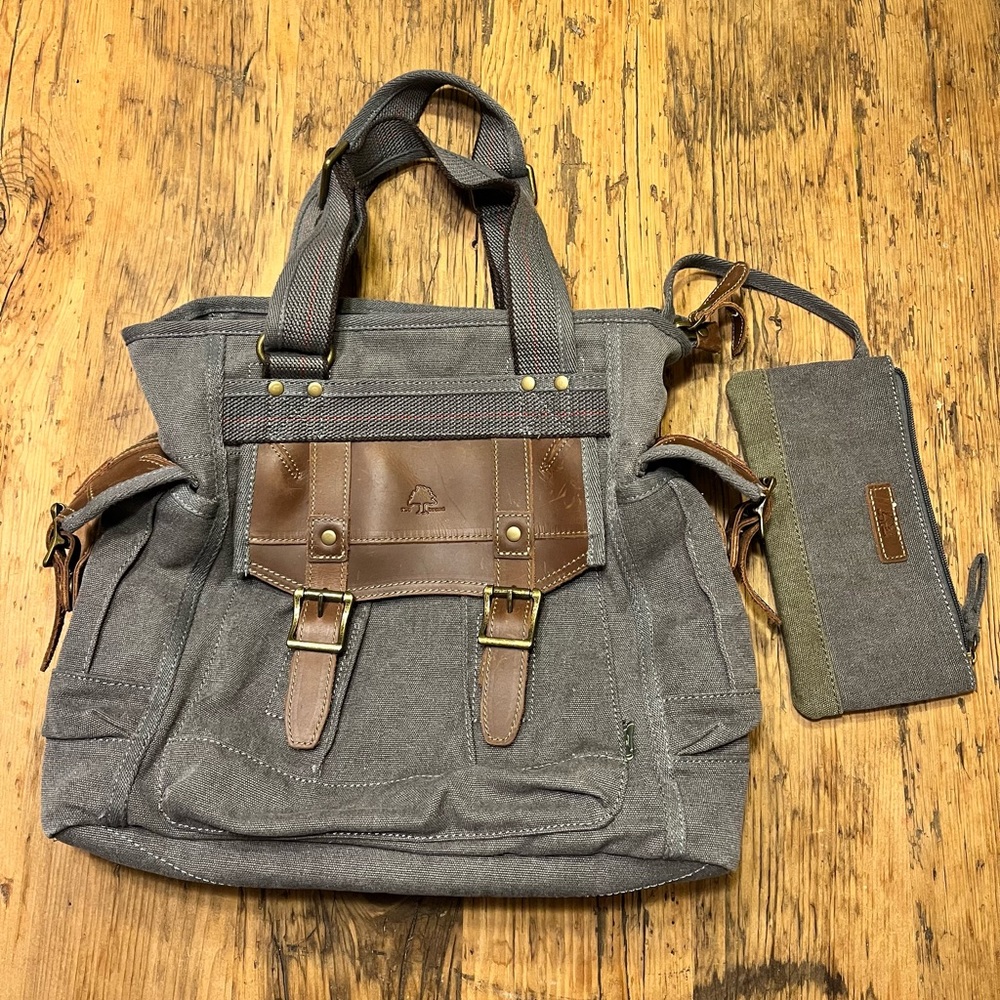 TSD Turtle Ridge Canvas Tote - Picture 3 of 6
